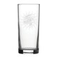 image 1 of Personalised Happy Valentine's Day Banner Design Hiball Glass
