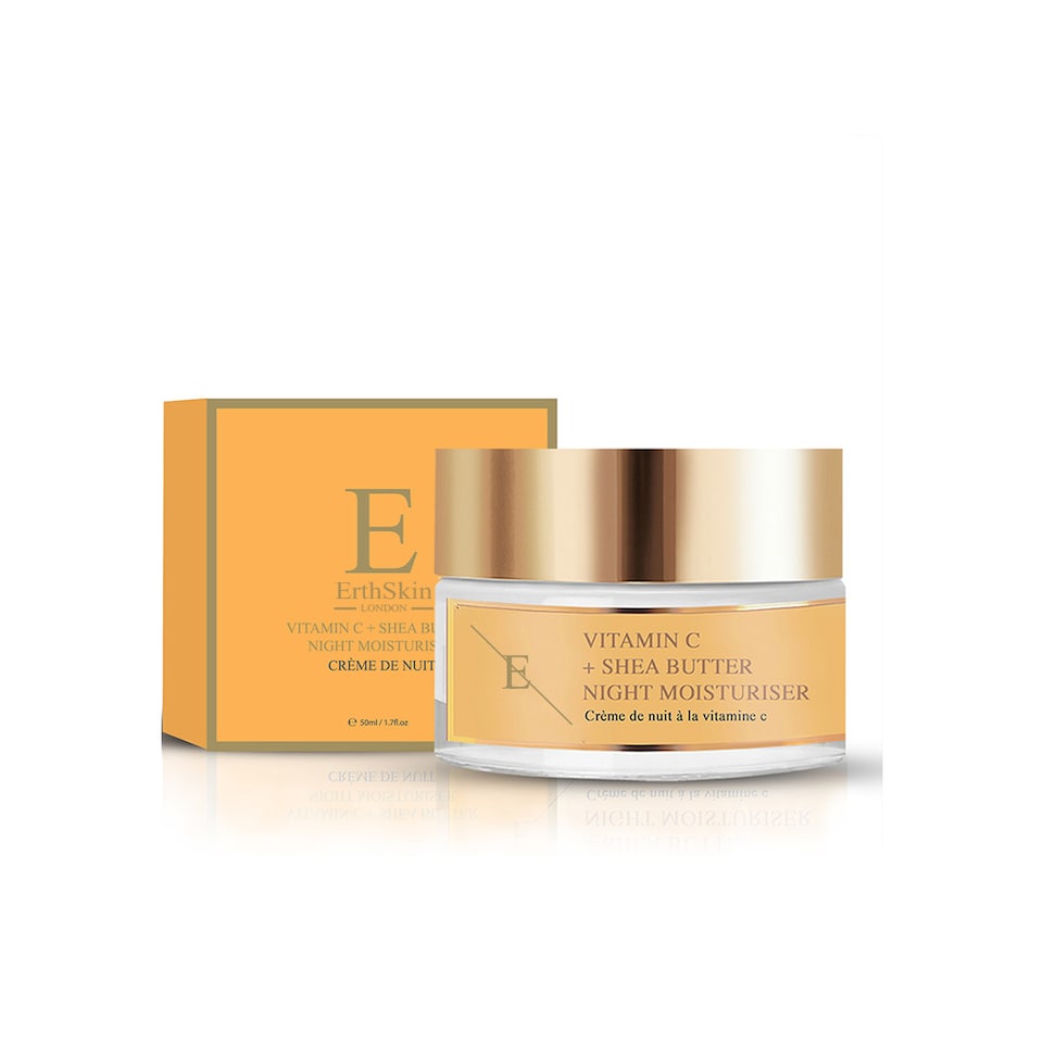 image 1 of Erth Skin London Vitamin C + Shea Butter Night Moisturiser 50ml