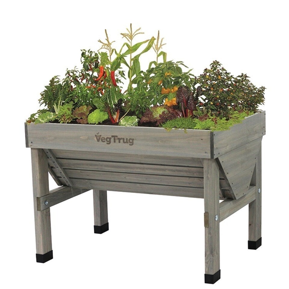 image 1 of Classic Small Grey Wash Planter Grey