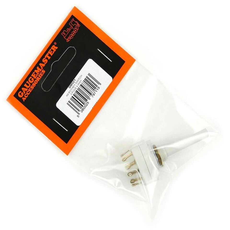 image 1 of Gaugemaster Electric Rotary Switch 3 Pole 4 Way