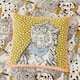 image 2 of Scion Doggy Day Care Cushion 45cm x 45cm Mustard
