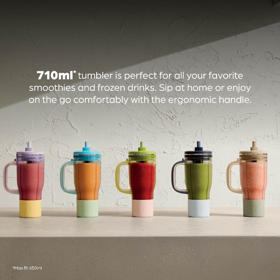 image 1 of Ninja BlendBoss Tumbler Blender Cyberspace DB351UKCY | Grey | Cyberspace | 1
