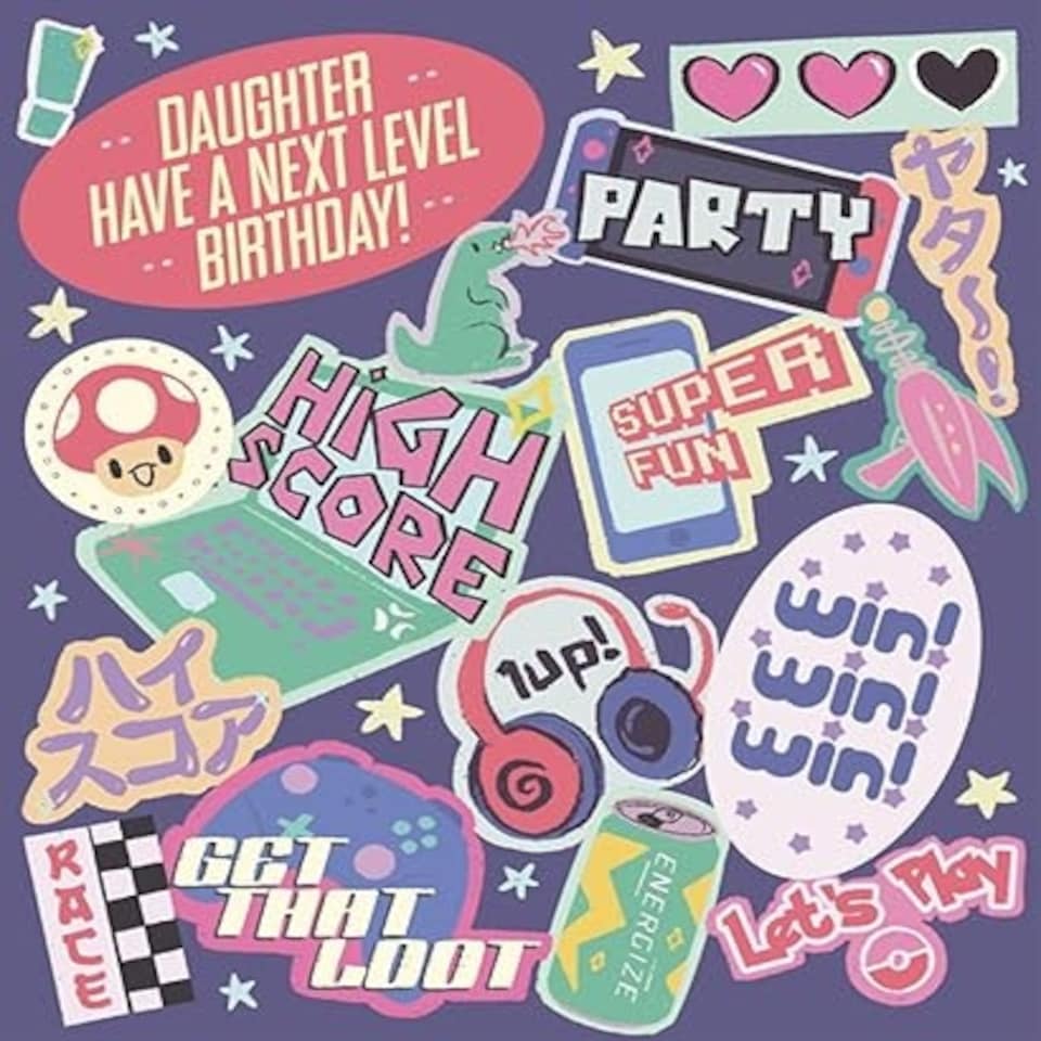 image 1 of Daughter Birthday Card - Have A Next Level Birthday!