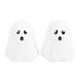 image 1 of Something Different Ghost Halloween Salt and Pepper Shakers - White - One Size