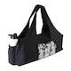 image 1 of Fitness Mad Deluxe Yoga Kit Bag with Water Bottle Holder, 100% Cotton, Waterproof Lining, Extra-Wide Zipper (77cm x 20cm x 24cm) - Black | Black | Black | 77cm (L) x 20cm (W) x 24cm (H)