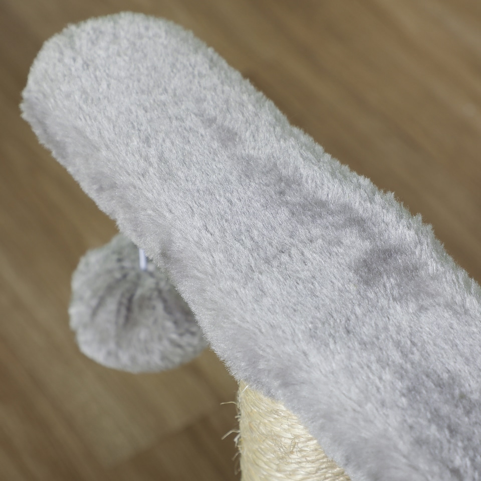 image 1 of PawHut Cat Tree Tower, Rotatable Top Bar, Sisal Post, Tunnel, Balls