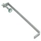 image 2 of 300mm Brick Laying Profile Clamp Holder Fastener Carpentry Internal Wall Clamps 4pc