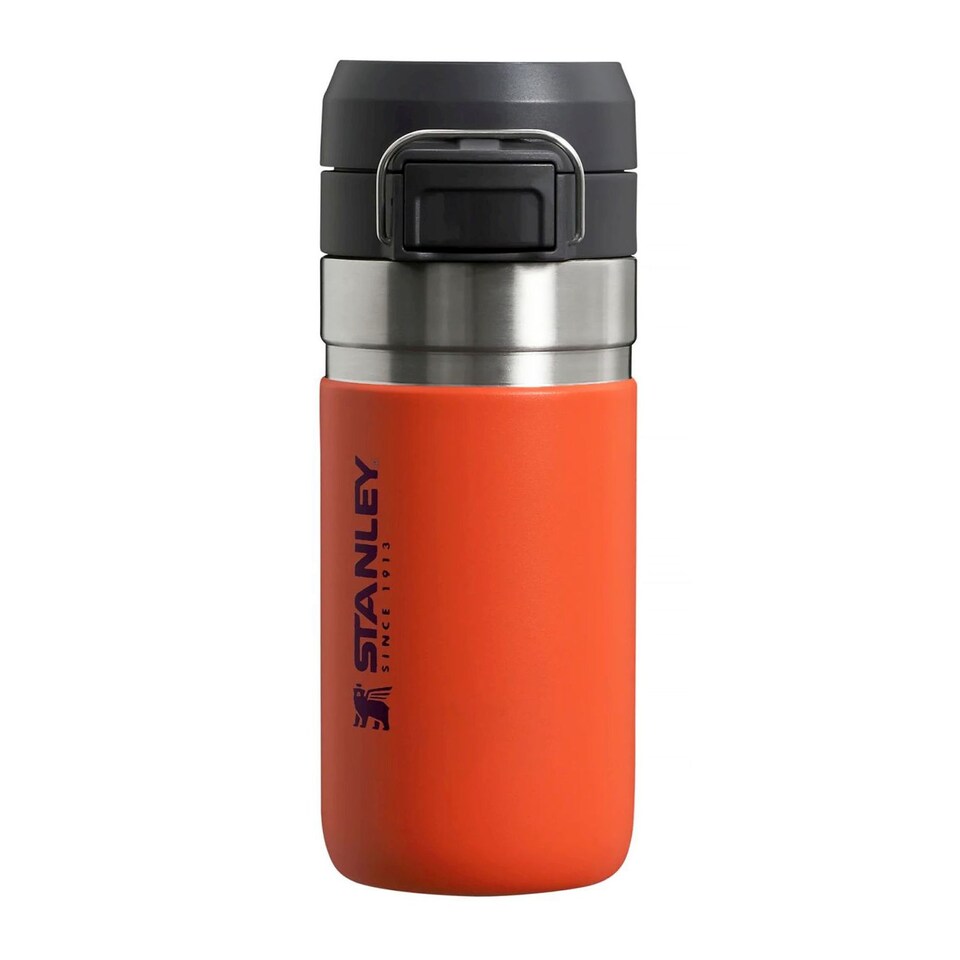 image 1 of Quick Flip Water Bottle 0.47L | Orange | Orange | Not provided