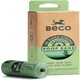 image 1 of Beco Strong & Large Dog Poop Bags 60 Bags (4 Rolls of 15) Unscented Dispenser Compatible