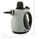 image 7 of HOMCOM Handheld Steam Cleaner Multi-purpose Steamer w/ 9 Pieces Accessory Grey