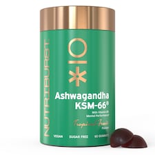 NUTRIBURST ASHWAGANDHA KSM-66 60 GUMMIES