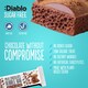image 3 of Diablo No Added Sugar Milk Chocolate Bubble Bar 30g 6 Pack
