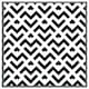 image 4 of Black & white geometric (Picture Frame) White | XS