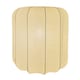image 5 of CGC LILA Cream Cylinder Ribbed Stretch Cotton Lampshade