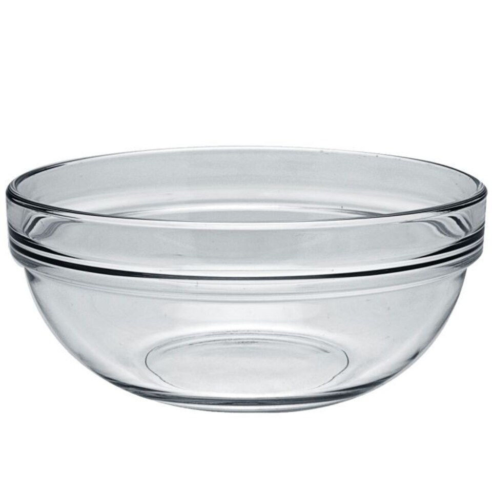 image 1 of Tempered Glass Mixing & Salad Serving Bowl - Medium
