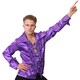 image 1 of Purple Disco Shirt Purple | XL
