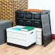 image 4 of TekBox Regular Folding Storage Box - Black
