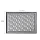 image 9 of JVL Lightweight Reversible Outdoor Rug – Geometric Pattern, Plastic Woven, 120 x 170 cm