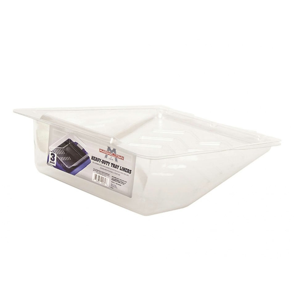 Marshalltown Heavy-duty Paint Tray Liners (3 Pack) - Multi Colour - One Size