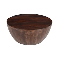 Monco Dark Mango Wood Coffee Table Brown