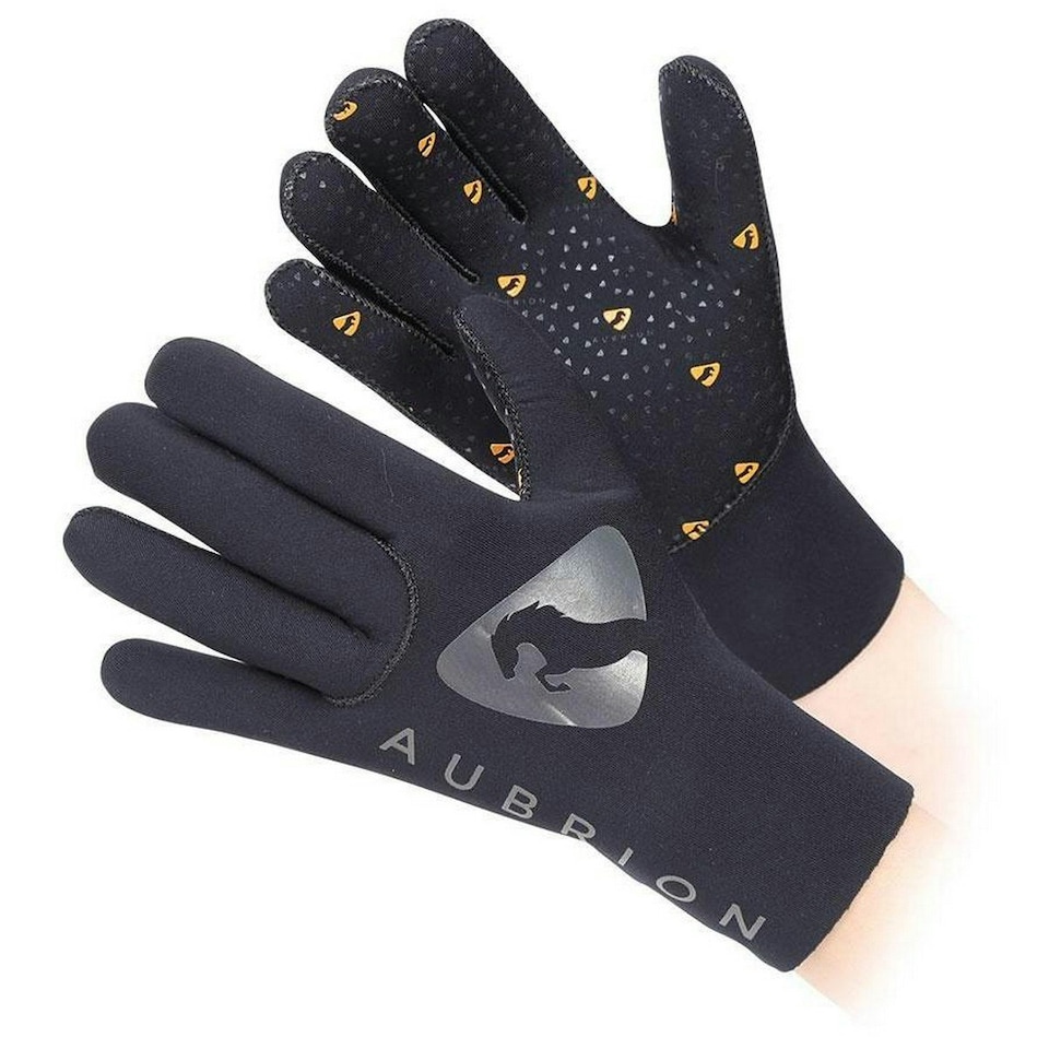 image 1 of Aubrion Neoprene Yard Gloves - Black - XS | Black | XS
