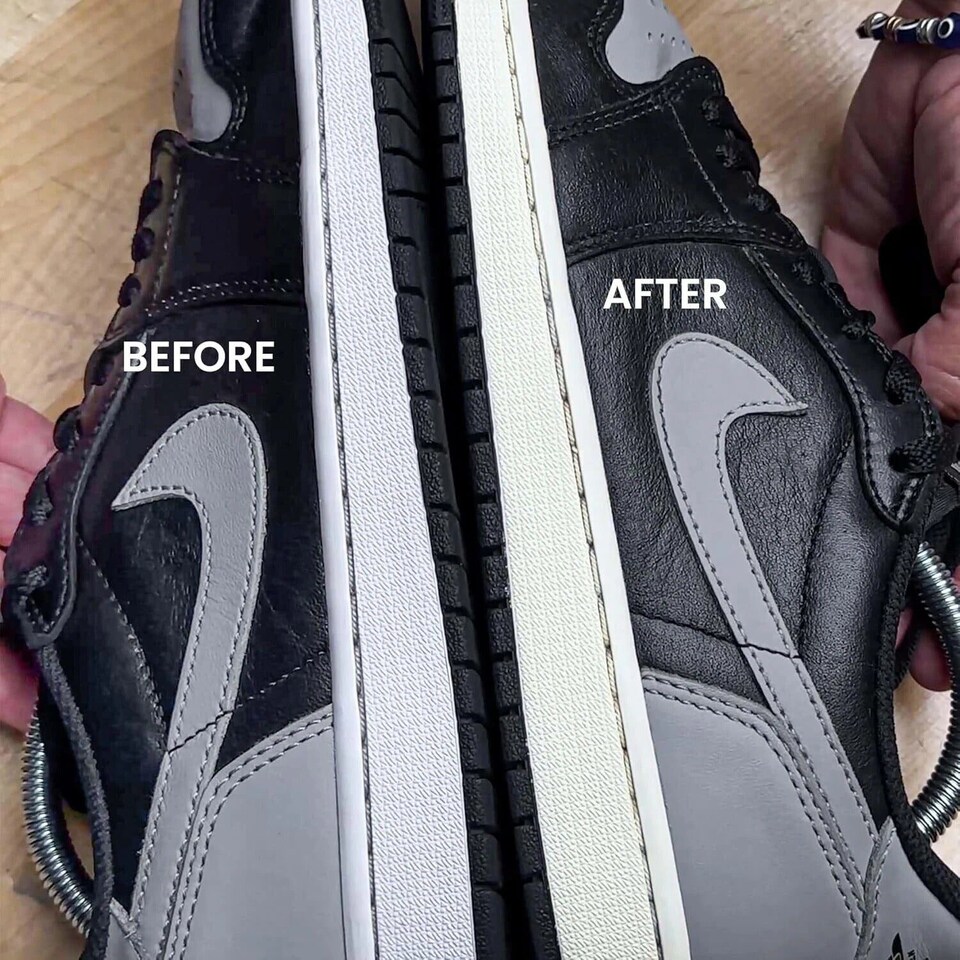 image 1 of Angelus Instant Midsole Colour - Restores Faded Sneaker Midsoles 100ml | Black | Jet Black