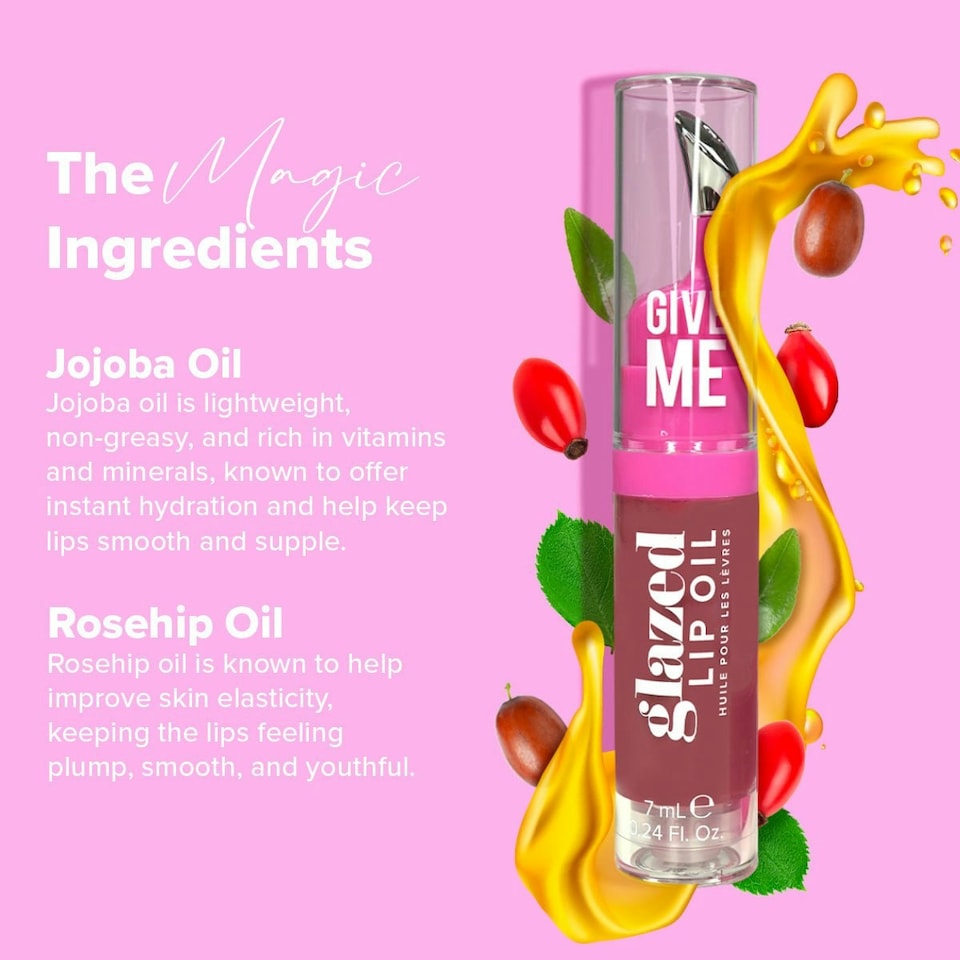 image 1 of Give Me Glazed Lip Oil - Blush Hour Pink