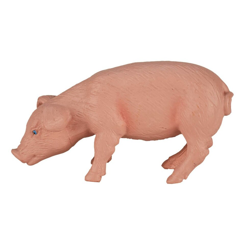 image 1 of MOJO Farmland Piglet Feeding Toy Figure (387056)