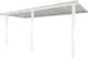 image 6 of White Garden Veranda Canopy Patio Shade Pergola 10ft x 10ft