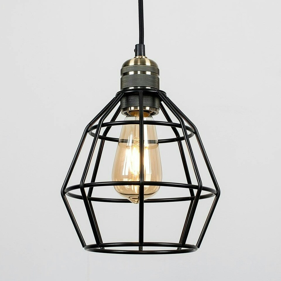 image 1 of ValueLights Casco Gold Ceiling Light Pendant