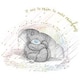 image 1 of It Has to Rain to Make Rainbows Me to You Greetings Card