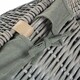 image 4 of Large Grey Wash Square Laundry Basket with Grey Sage Lining | Grey | Grey | Large