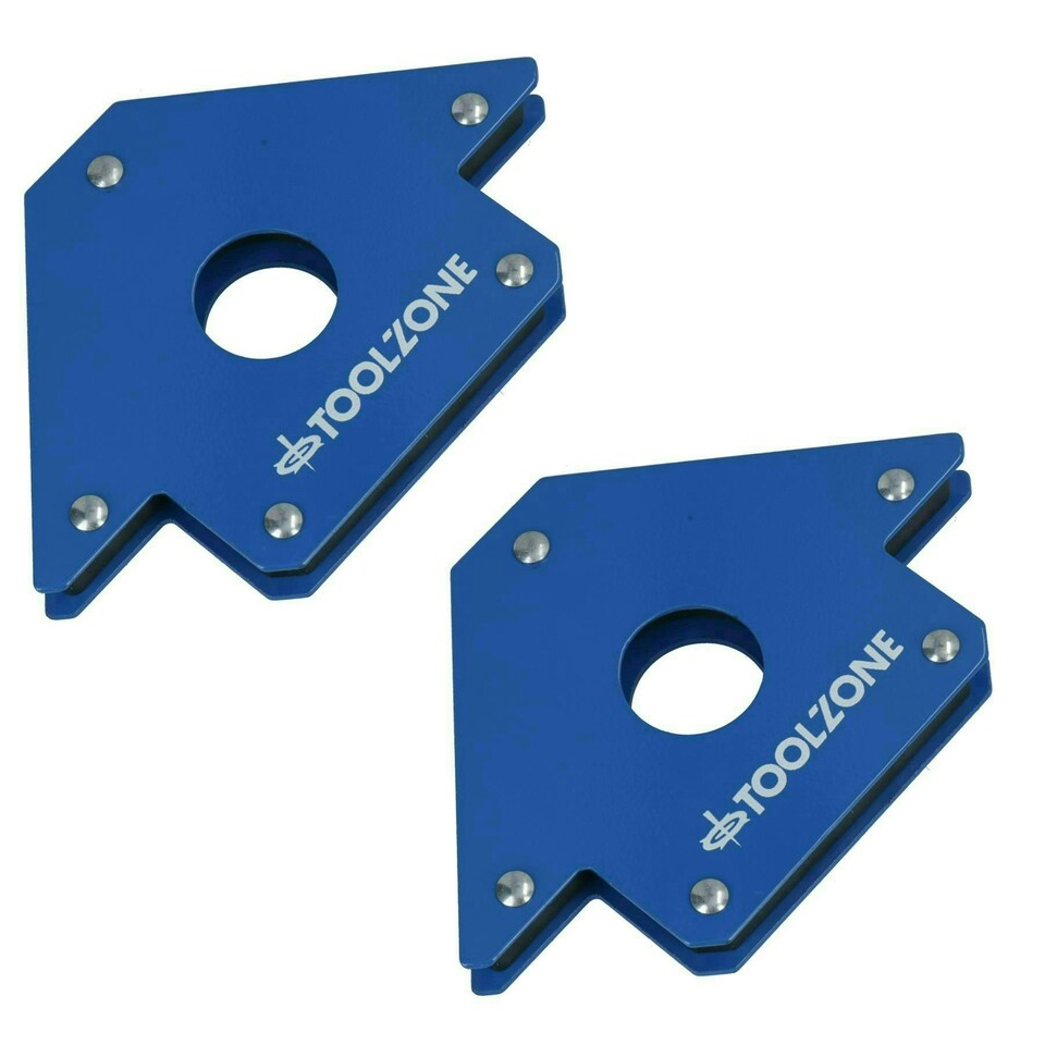 image 1 of 2 x 4" Magnetic Large Welding Magnet Holder For Up To 50lbs 45 90 135 Angles