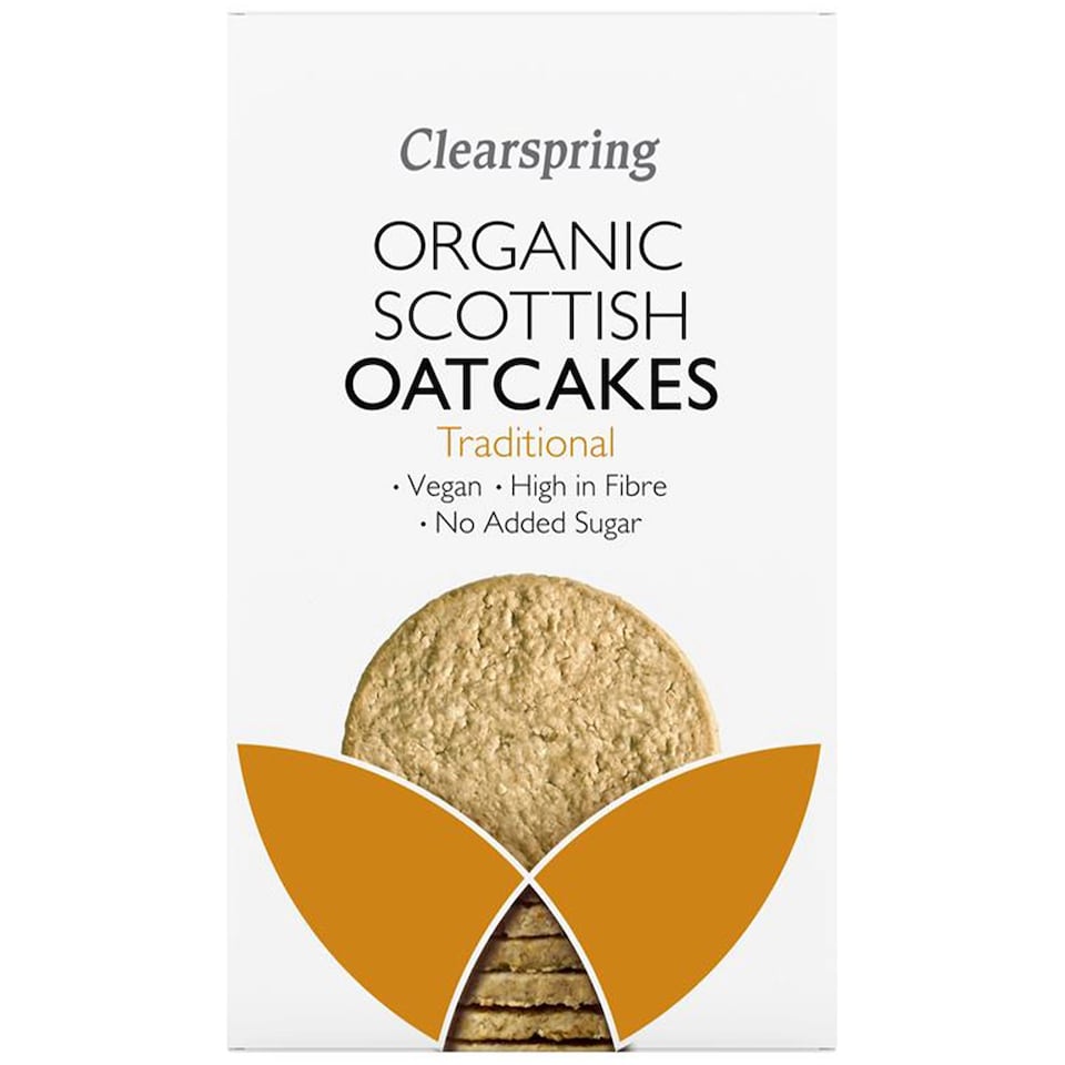 Organic Traditional Oatcakes 200g (Clearspring)
