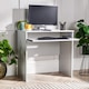 image 7 of Computer Desk PC Laptop Table Home Office Study Workstation | Grey
