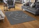 image 2 of Drawing Of A Couple In One Line Designer Rug | Multi
