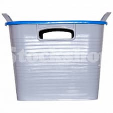 Red Gorilla Stack N Store Storage Box - Grey/Blue - One Size