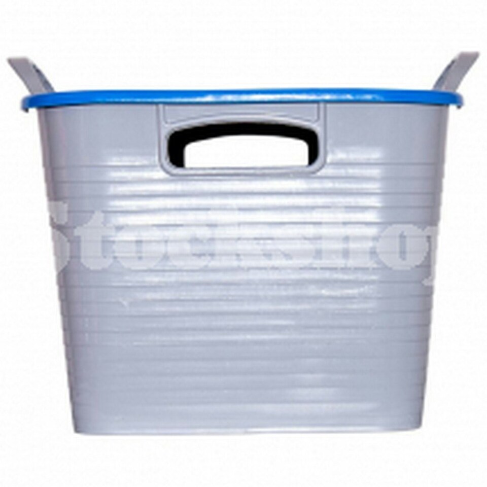 Red Gorilla Stack N Store Storage Box - Grey/Blue - One Size