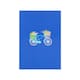 image 3 of Bicycle with Flower Baskets 3D Pop Up Greeting Card