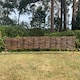 image 4 of Willow Hurdle Garden Lawn Edging (120cm x 20cm) - 5 Panels