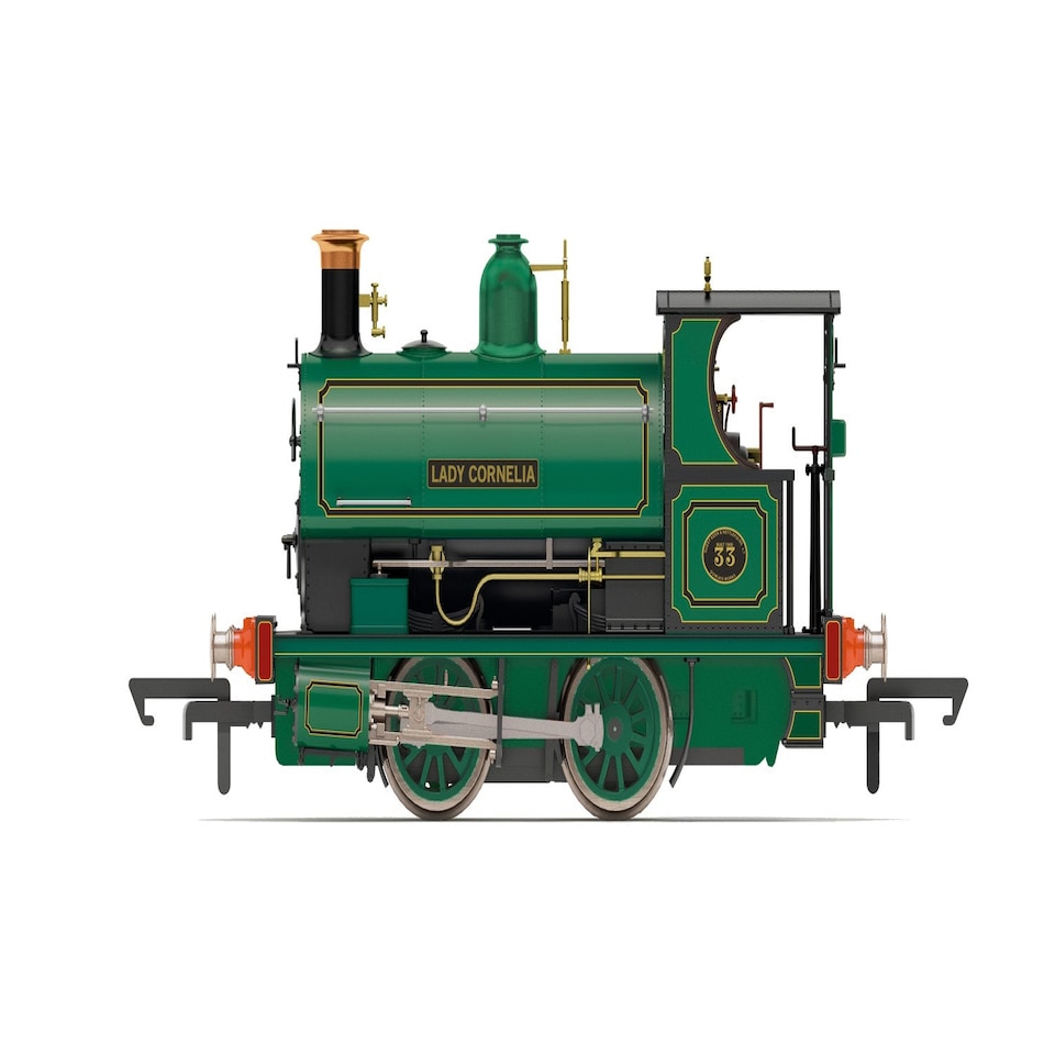 Hornby Peckett W4 Class 0-4-0ST 33 'Lady Cornelia' Dowlais Iron