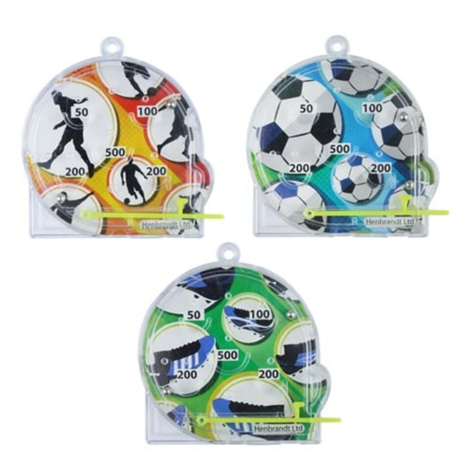 Assorted Football Mini Pinball Game