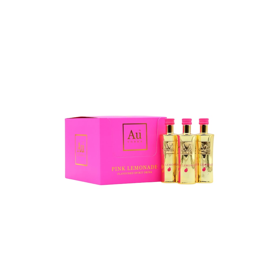 Au - Pink Lemonade Vodka Miniatures (12 x 5cl)