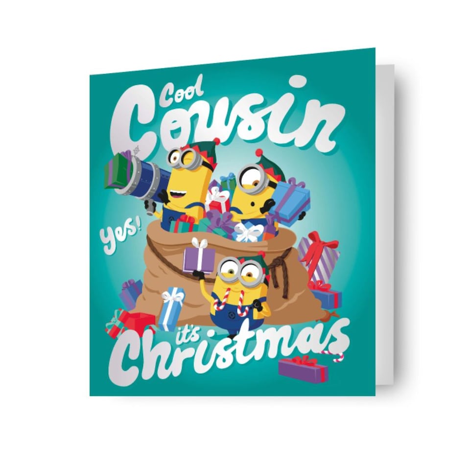 Despicable Me Cousin Christmas Card