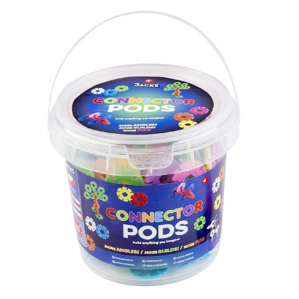 image 1 of Grafix 400 Piece Connector Pods Bucket