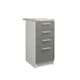 image 1 of JD Greta Kitchen Base Drawer Unit 400mm Cabinet With Fronts 40cm Grey Matt with Worktop