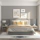 image 6 of HOMCOM Bedside Table with Drawer & Shelf, Nightstand, End Table for Bedroom