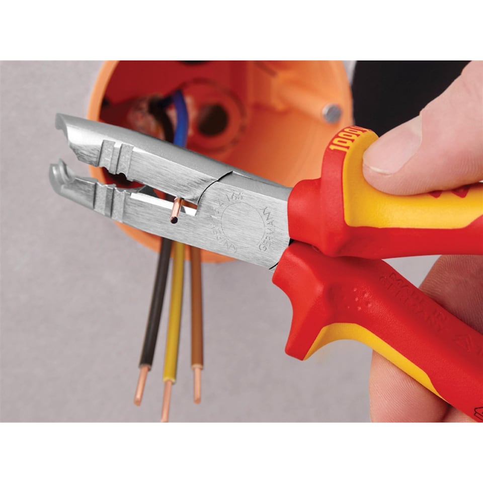 image 1 of Knipex Vde Dismantling Pliers 165mm | Multi | Multi Colour | One Size | 1
