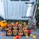 image 5 of Nicola Spring Halloween Coir Door Mat - 60 x 40cm - Skulls