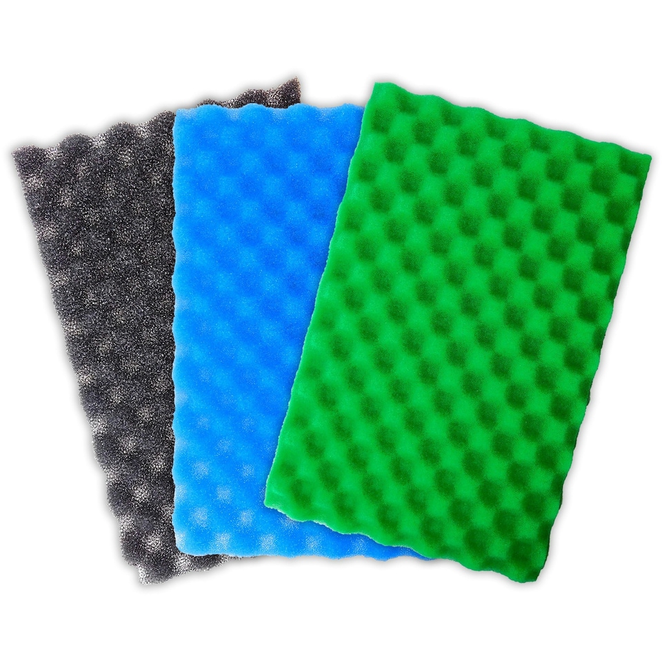 image 1 of 25"x18" Replacement Pond Filter Foam Set